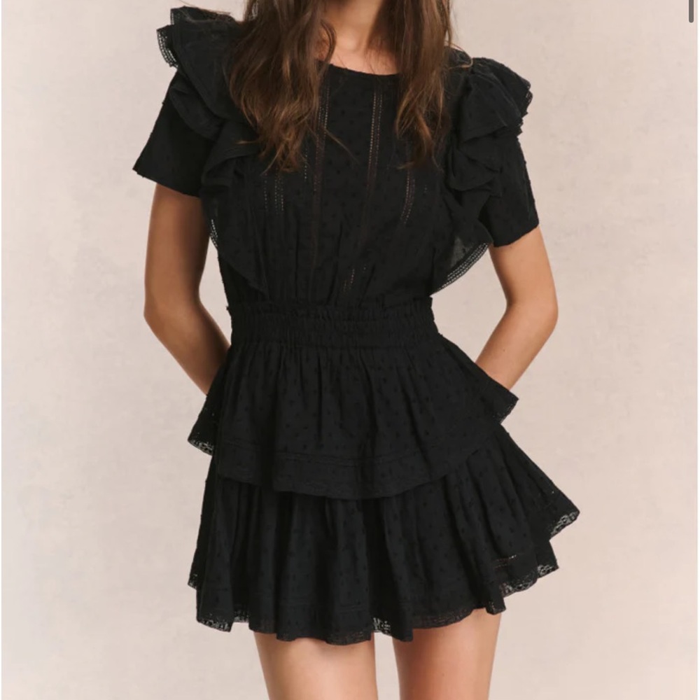 LoveShackFancy Natasha Heritage Mini Dress
